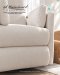 Qd - Carnegie Electric Recliner รุ่นผ้า Pet-Friendly Fabric | Qd MaisonGuard