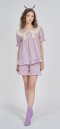 เซตชุดนอน รุ่น Lavender Floral Cotton Print Sleepwear Set