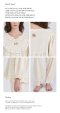 เซตชุดนอน รุ่น Cream Cotton Vintage Nightwear Set by Skinn Intimate