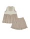 Brown Vintage Cotton Women Sleepwear Set by Skinn intimate