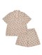 Pink Stawberry Print Women Sleepwear Set by Skinn intimate