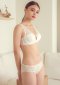 Ivory Color Lace Wire Free Bra (Made in Korea)