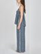 เซตชุดนอนพร้อมซับใน รุ่น Navy Blue Cotton Cami with Padding Women Pajamas Set by Skinn intimate