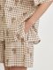 Brown Teddy Bear Print Women Sleepwear Set by Skinn intimate