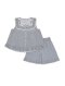 Heart Shape with strips Cotton Women Sleepwear Set by Skinn intimate