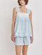 Blue Vintage Cotton Women Sleepwear Set by Skinn intimate