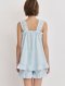 Blue Vintage Cotton Women Sleepwear Set by Skinn intimate
