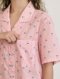 Pink Strips Cotton PJ Set