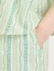 เซตชุดนอนพร้อมซับใน รุ่น Green Cotton Print Camisol Set