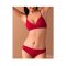 Chilli Red Lace Sexy Bralette Set