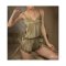 Olive Satin Camisol PJ Set by Skinn intimate