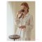 ชุดนอนผ้าพรีเมียม รุ่น IVORY Color Tencel Comfy Nightwear Set (Made in Korea)