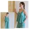 เซตชุดนอนพร้อมซับใน รุ่น Mint Cotton Print Camisol Set