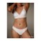 White Lace Sexy Bralette Set