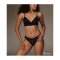 Black Lace Sexy Bralette Set