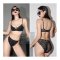 Black Lace Bra Set by Skinn intimate