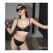 Black Lace Bra Set by Skinn intimate