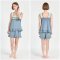 Soft Blue Pretty Cotton PJ Set