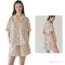 Cream&Blue Cotton PJ Set