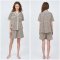 Cotton Tartans Print Sleepwear Set