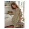 Cream Floral Cotton PJ Set