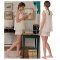 Cream Floral Cotton PJ Set