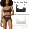 NAVY Back Fasting Hook Sport Bra by Skinn intimate