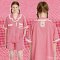 Pink Vintage Cotton Sleepwear set by Skinn intimate