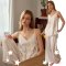 เซตชุดนอนพร้อมซับใน รุ่น Soft Cotton Camisol Set