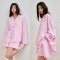 เซ็ตชุดนอน รุ่น Casual Silky PJ Set /Pink