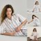 Blue Strip Cotton PJ Set
