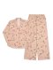 Beige Cotton Angel Prints Nightwear Set by Skinn Intimate