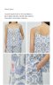 Lace & Cotton Blue Prints PJ Prints Set