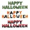 ลูกโป่งฟอยล์ 16 นิ้ว HAPPY HALLOWEEN ลูกโป่งตกแต่ง พร๊อพปาตี้