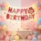 ลูกโป่งฟอยส์ HAPPY BIRTH DAY ขนาด 40 ซม. ลูกโป่งตกแต่ง พร๊อพปาตี้