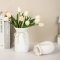 กระถางต้นไม้ กระถางสีขาว กระถางมินิมอล พร้อมส่ง