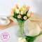 ดอกทิวลิปกลีบโฟม PU ดอกไม้ปลอม ดอกไม้ประดิษฐ์ ส่งจากไทย