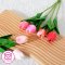 ดอกทิวลิปกลีบโฟม PU ดอกไม้ปลอม ดอกไม้ประดิษฐ์ ส่งจากไทย