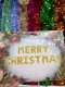 พร้อมส่ง ลูกโป่งฟอยส์ เซ็ท  MERRY CHRISTMAS ลูกโป่งตกแต่ง
