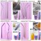 หลอดสแตนเลสสีเงิน /สีทอง/สีไทเทเนียม พร้อมแปรงล้างหลอด ขนาด ความยาว 21.5 ซม.