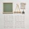 ชุดเซ็ต Letter Board  พร้อมขาตั้ง ถุง กรรไกร พร้อมตัวอักษร