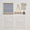ชุดเซ็ต Letter Board  พร้อมขาตั้ง ถุง กรรไกร พร้อมตัวอักษร