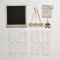 ชุดเซ็ต Letter Board  พร้อมขาตั้ง ถุง กรรไกร พร้อมตัวอักษร