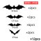 เซ็ต ตกแต่งฮาลาวีน Halloween พร้อมสติกเกอร์กาว แมงมุม ค้างคาว