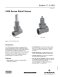 Fisher 1805 Series Backpressure Regulators and Relief Valves