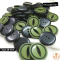 Fish Eye Buttons in Green