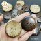 Coconut Buttons Size 38mm