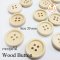 WOODBbuttons Size 20 mm