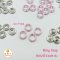 Pink Ring Snap Buttons