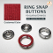 Red Ring Snap Buttons